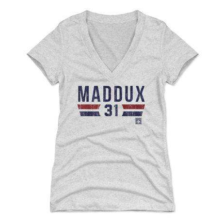 Greg Maddux Women's V-Neck T-Shirt | 500 LEVEL
