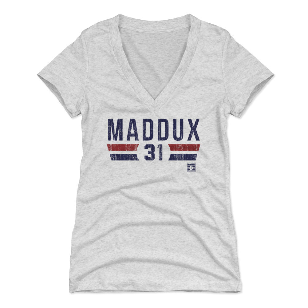 Greg Maddux Women&#39;s V-Neck T-Shirt | 500 LEVEL