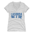 Tommy Lasorda Women's V-Neck T-Shirt | 500 LEVEL