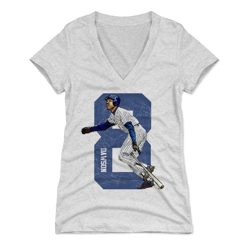 Andre Dawson Women's V-Neck T-Shirt | 500 LEVEL