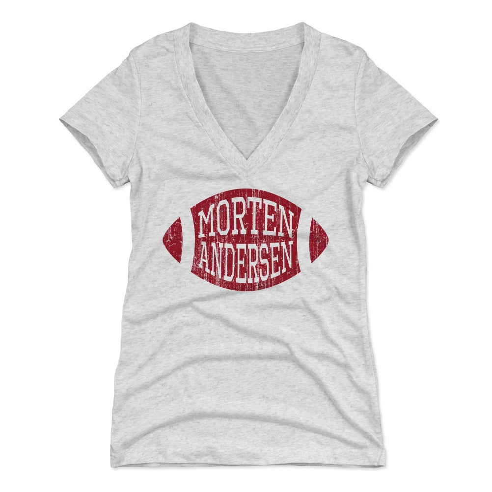 Morten Andersen Women's V-Neck T-Shirt | 500 LEVEL
