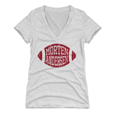 Morten Andersen Women's V-Neck T-Shirt | 500 LEVEL