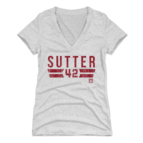 Bruce Sutter Women's V-Neck T-Shirt | 500 LEVEL