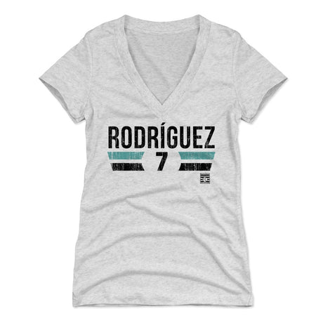 Ivan Rodriguez Women's V-Neck T-Shirt | 500 LEVEL