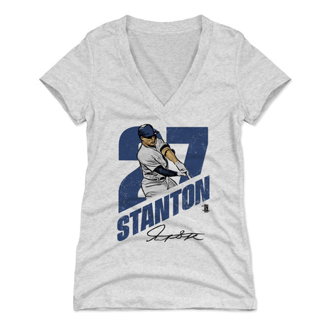 Giancarlo Stanton Women's V-Neck T-Shirt | 500 LEVEL