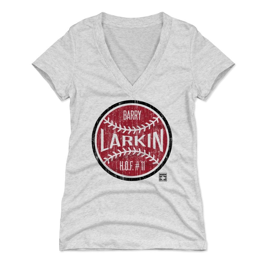 Barry Larkin Women's V-Neck T-Shirt | 500 LEVEL