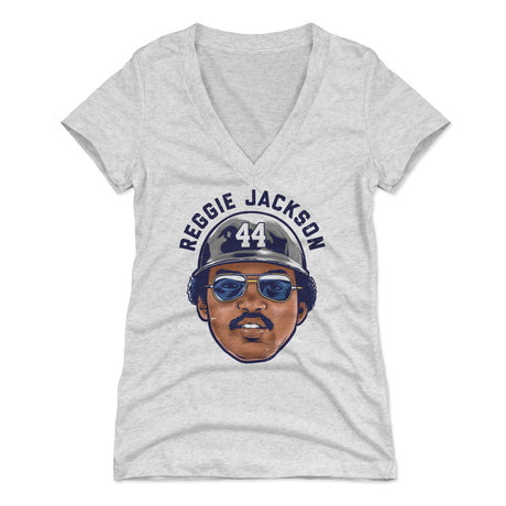 Reggie Jackson Women's V-Neck T-Shirt | 500 LEVEL