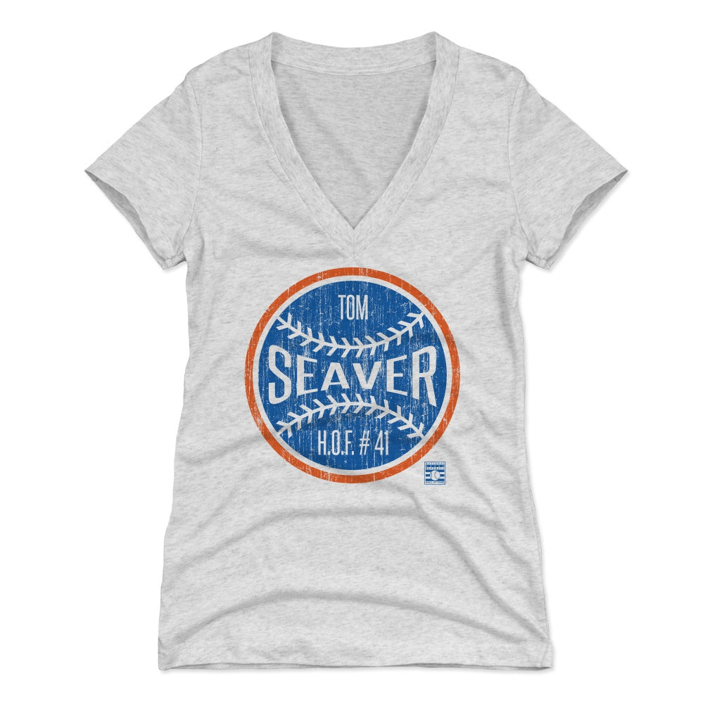 Tom Seaver Women's V-Neck T-Shirt | 500 LEVEL