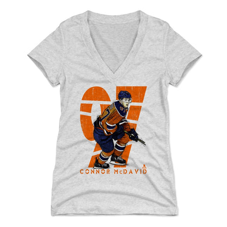 Connor McDavid Women's V-Neck T-Shirt | 500 LEVEL