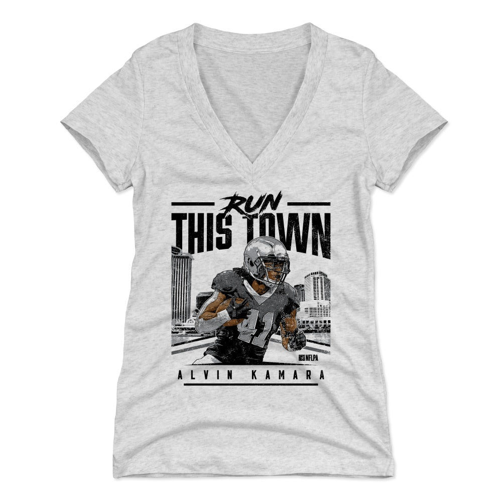 Alvin Kamara Women's V-Neck T-Shirt | 500 LEVEL
