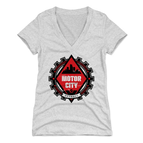 Detroit Women's V-Neck T-Shirt | 500 LEVEL