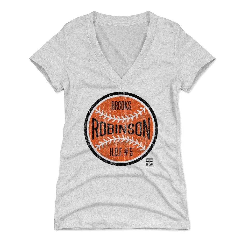 Brooks Robinson Women&#39;s V-Neck T-Shirt | 500 LEVEL