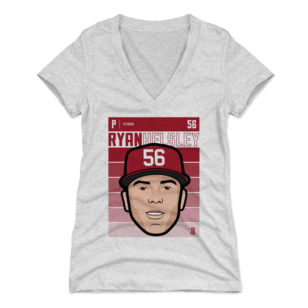 Ryan Helsley Women&#39;s V-Neck T-Shirt | 500 LEVEL