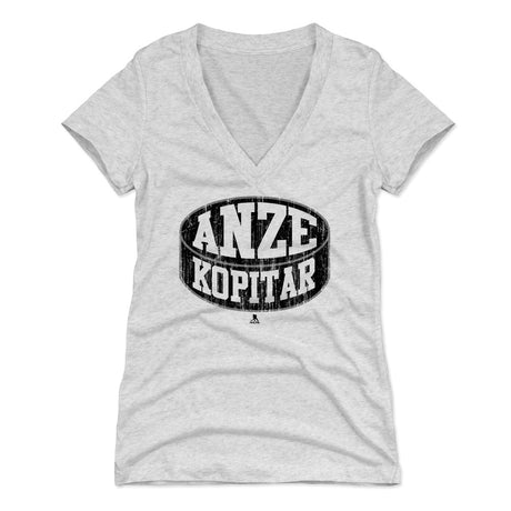 Anze Kopitar Women's V-Neck T-Shirt | 500 LEVEL