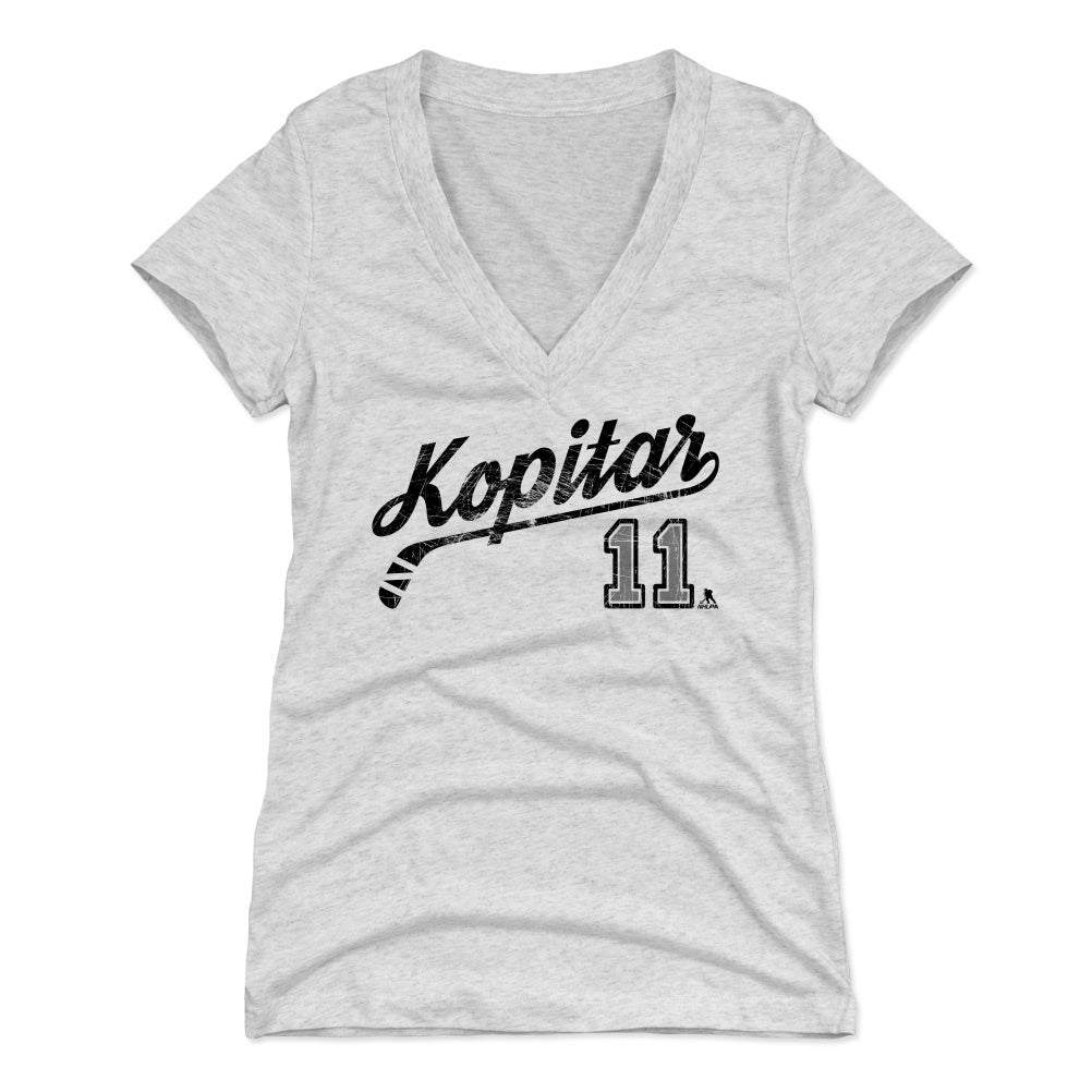 Anze Kopitar Women's V-Neck T-Shirt | 500 LEVEL