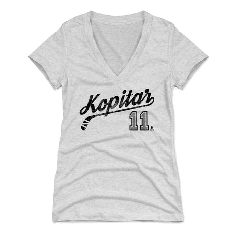 Anze Kopitar Women's V-Neck T-Shirt | 500 LEVEL