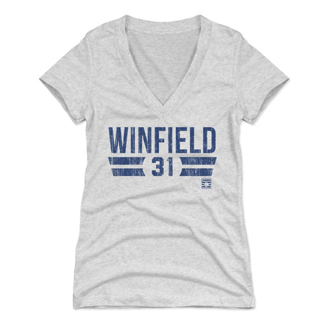 Dave Winfield Women's V-Neck T-Shirt | 500 LEVEL