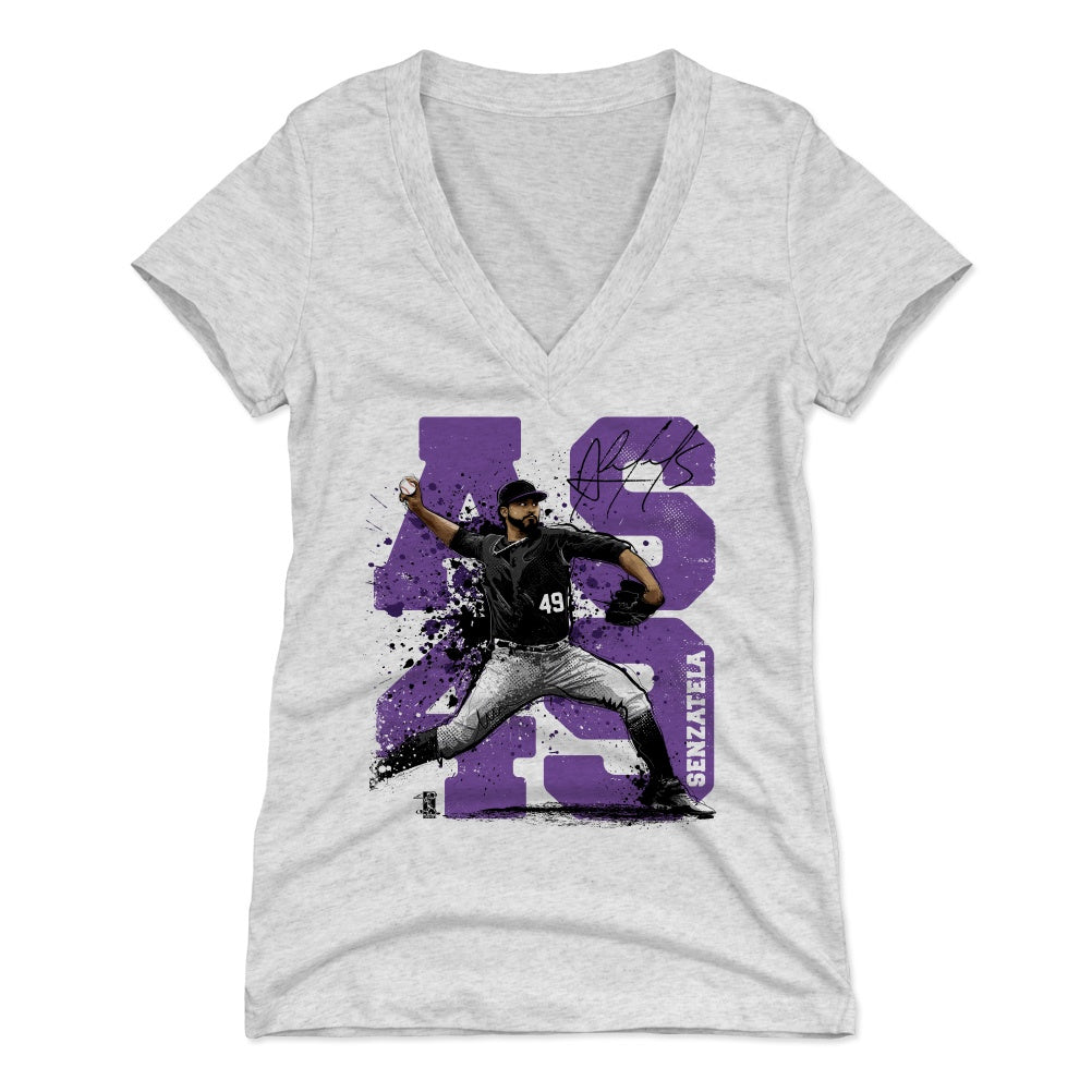 Antonio Senzatela Women's V-Neck T-Shirt | 500 LEVEL