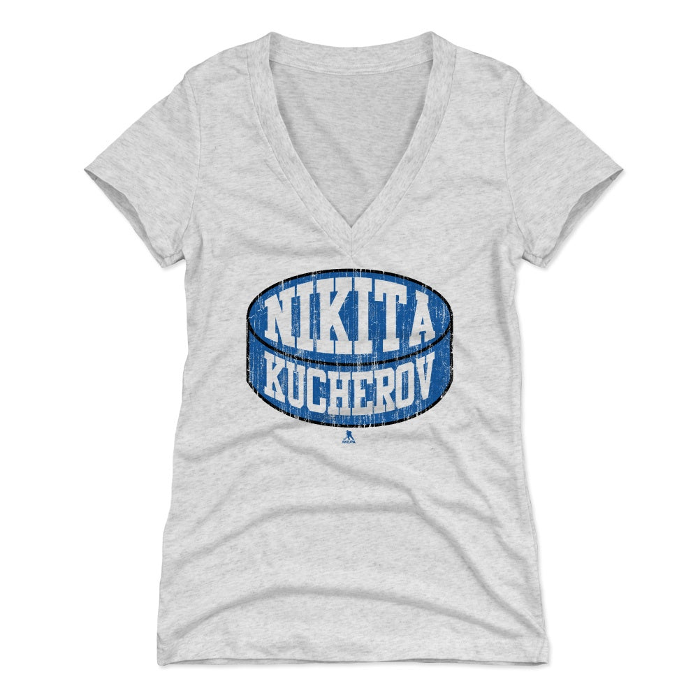 Nikita Kucherov Women's V-Neck T-Shirt | 500 LEVEL