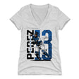 Salvador Perez Women's V-Neck T-Shirt | 500 LEVEL