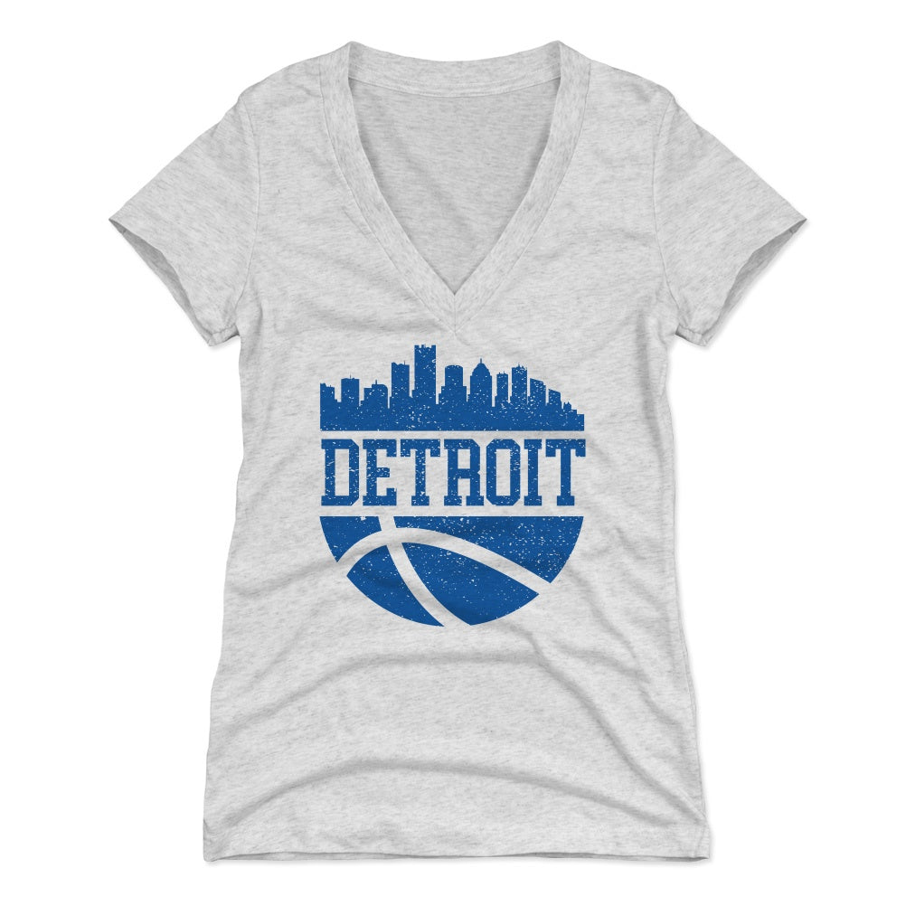 Detroit Women's V-Neck T-Shirt | 500 LEVEL