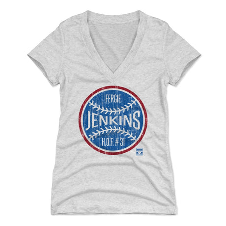 Fergie Jenkins Women's V-Neck T-Shirt | 500 LEVEL
