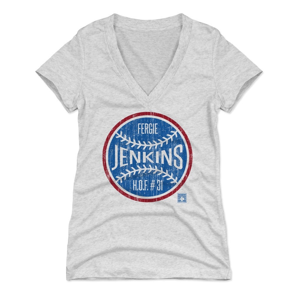 Fergie Jenkins Women&#39;s V-Neck T-Shirt | 500 LEVEL