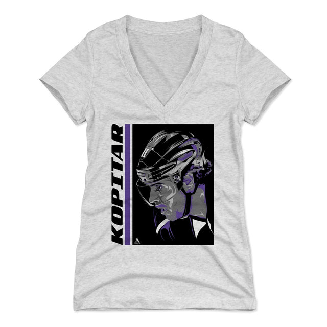 Anze Kopitar Women's V-Neck T-Shirt | 500 LEVEL