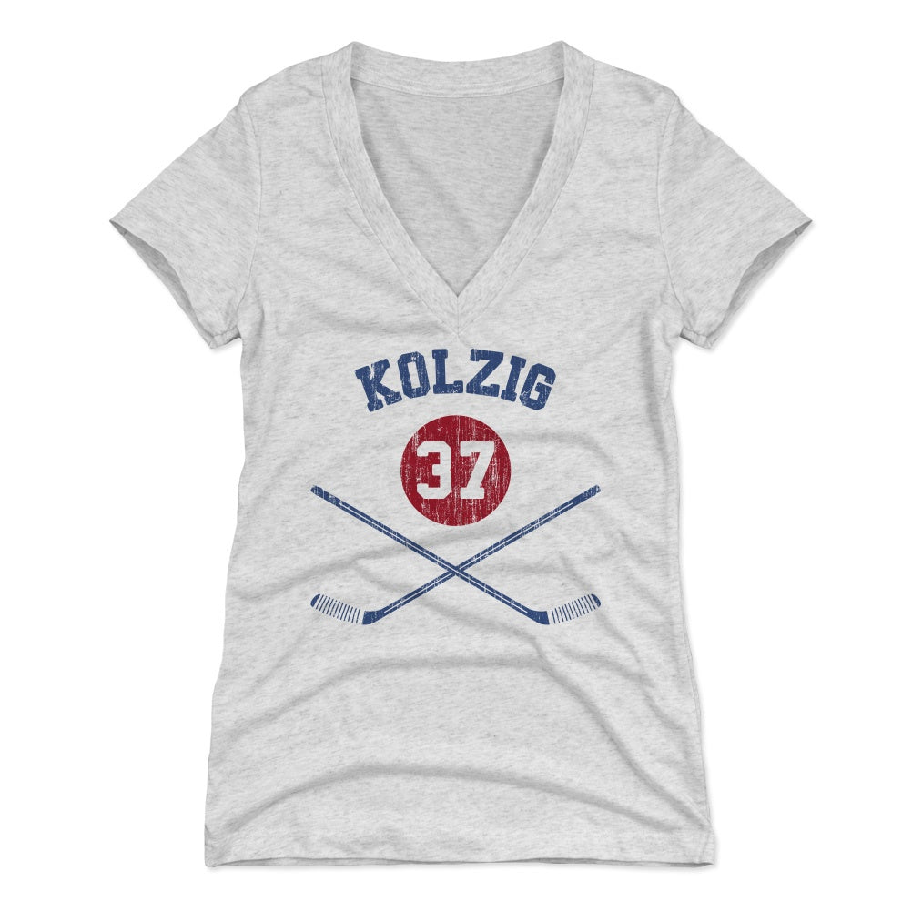 Olie Kolzig Women&#39;s V-Neck T-Shirt | 500 LEVEL