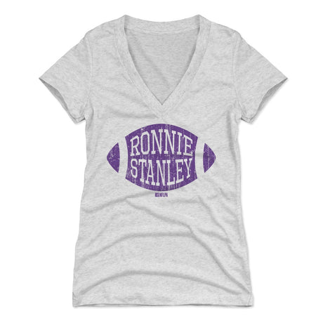 Ronnie Stanley Women's V-Neck T-Shirt | 500 LEVEL
