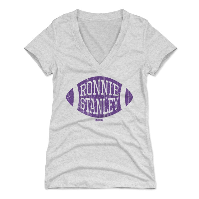 Ronnie Stanley Women's V-Neck T-Shirt | 500 LEVEL