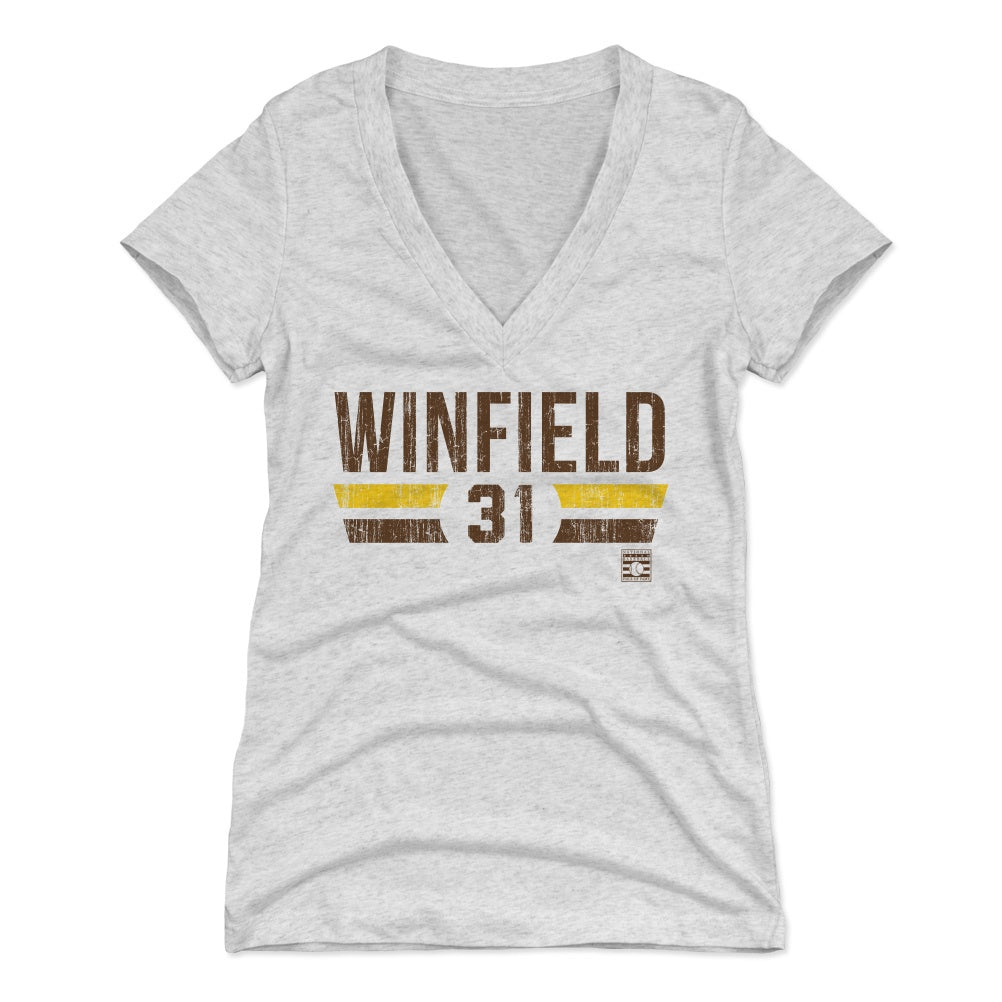 Dave Winfield Women's V-Neck T-Shirt | 500 LEVEL