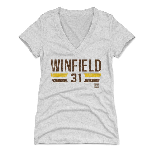 Dave Winfield Women's V-Neck T-Shirt | 500 LEVEL
