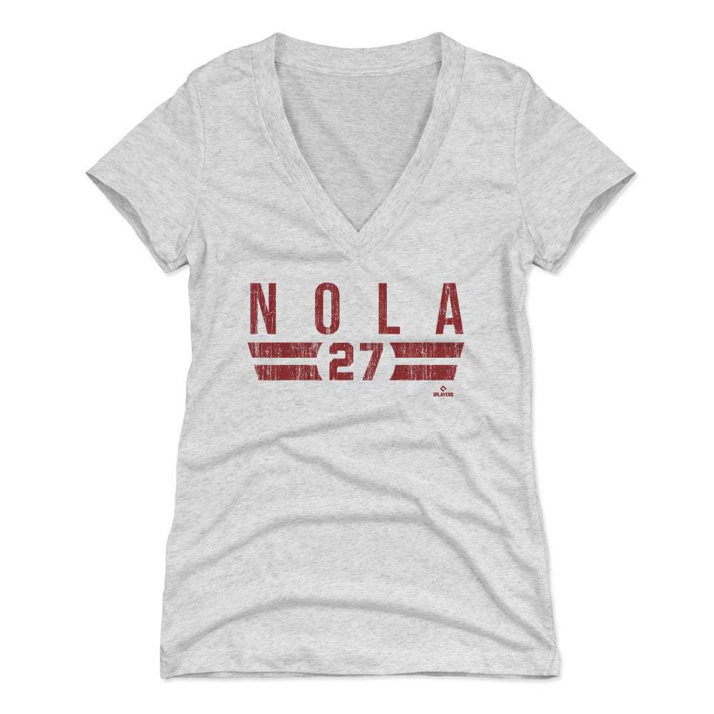 Aaron Nola Women's V-Neck T-Shirt | 500 LEVEL
