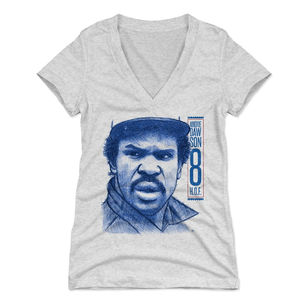 Andre Dawson Women's V-Neck T-Shirt | 500 LEVEL