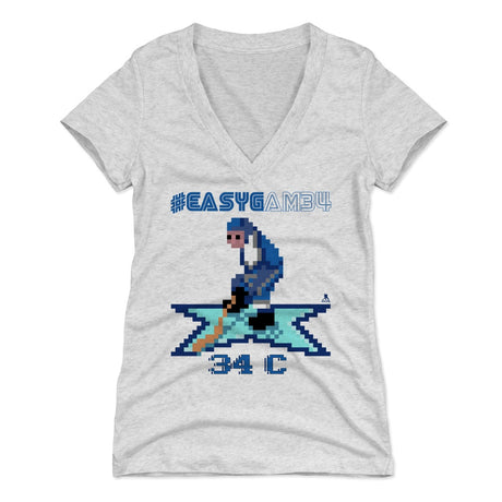 Auston Matthews Women's V-Neck T-Shirt | 500 LEVEL