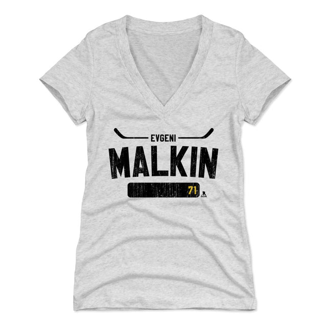 Evgeni Malkin Women's V-Neck T-Shirt | 500 LEVEL