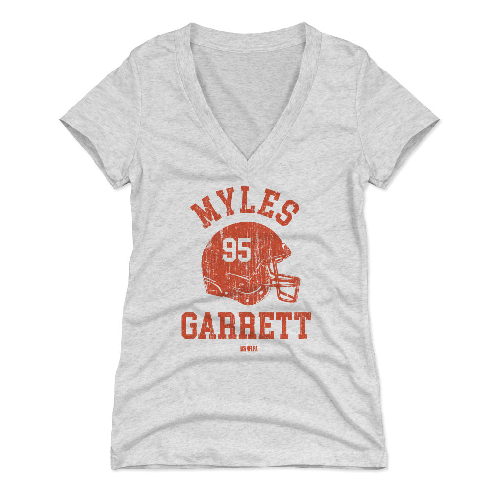 Myles Garrett Women's V-Neck T-Shirt | 500 LEVEL