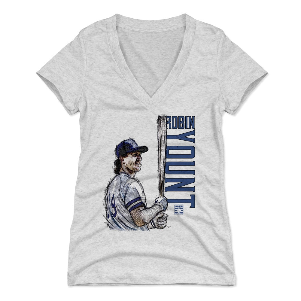 Robin Yount Women's V-Neck T-Shirt | 500 LEVEL