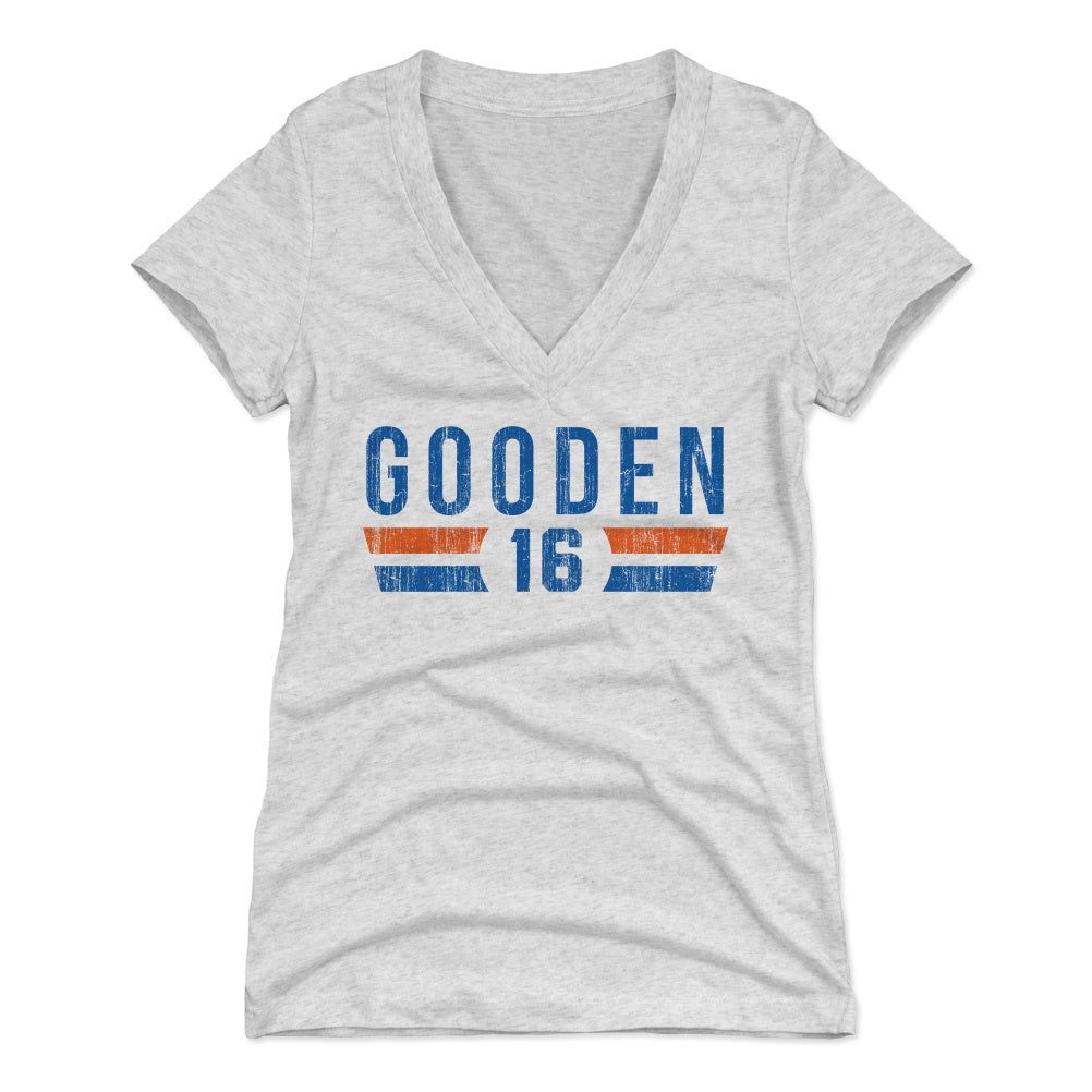 Dwight Gooden Women's V-Neck T-Shirt | 500 LEVEL