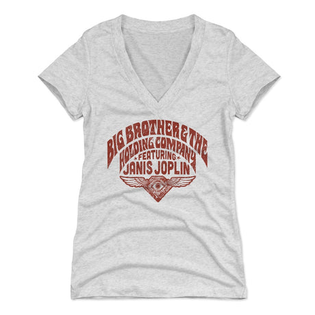 Big Brother And The Holding Company Women's V-Neck T-Shirt | 500 LEVEL