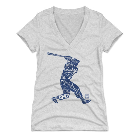 Larry Doby Women's V-Neck T-Shirt | 500 LEVEL