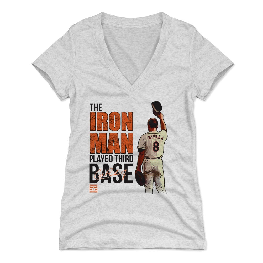 Cal Ripken Jr. Women's V-Neck T-Shirt | 500 LEVEL