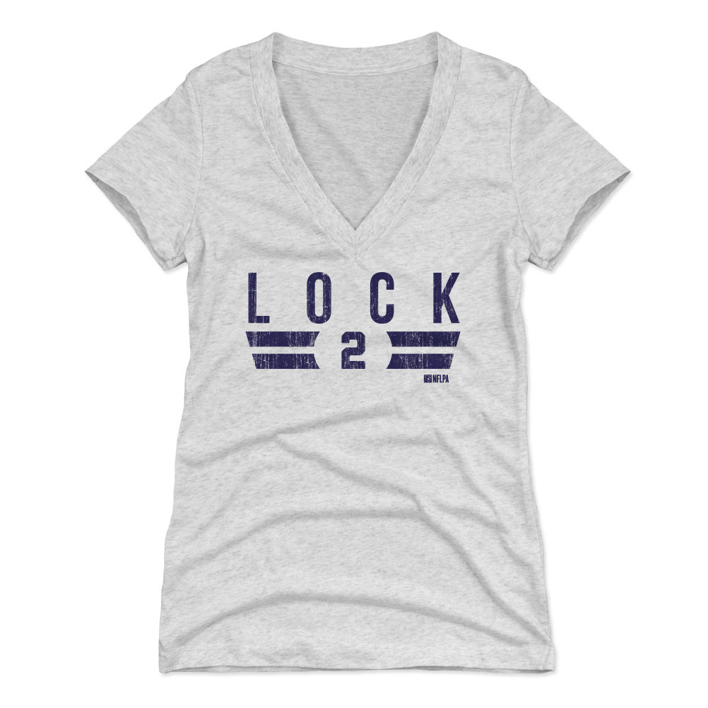 Drew Lock Women&#39;s V-Neck T-Shirt | 500 LEVEL