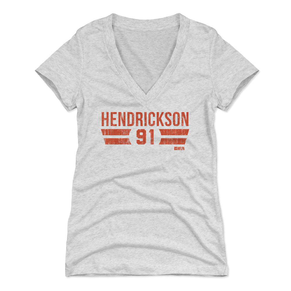 Trey Hendrickson Women's V-Neck T-Shirt | 500 LEVEL