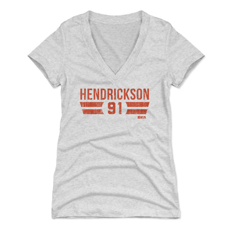 Trey Hendrickson Women's V-Neck T-Shirt | 500 LEVEL