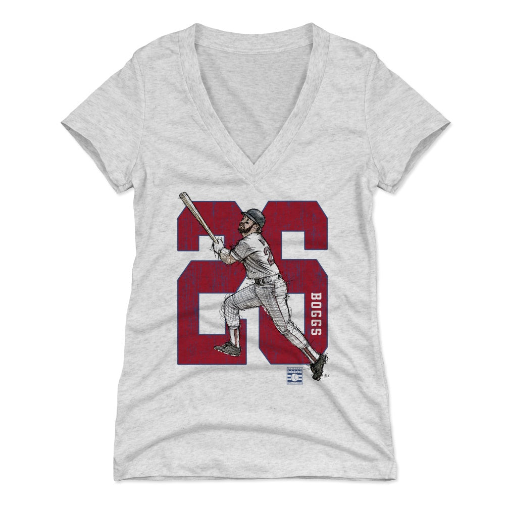 Wade Boggs Women&#39;s V-Neck T-Shirt | 500 LEVEL