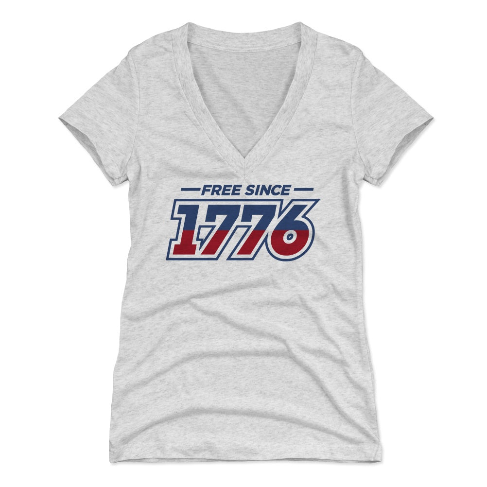 4th of July Women's V-Neck T-Shirt | 500 LEVEL