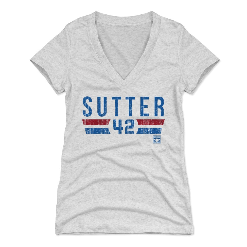 Bruce Sutter Women's V-Neck T-Shirt | 500 LEVEL