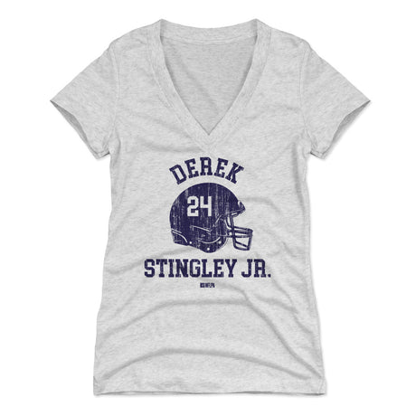 Derek Stingley Jr. Women's V-Neck T-Shirt | 500 LEVEL